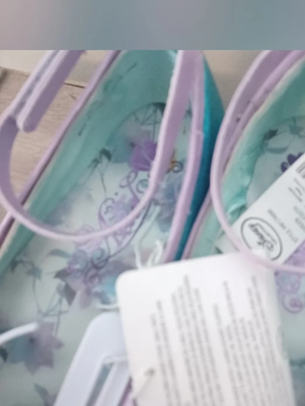 Disney Ariel Wedge Shoes Girls Sz 2 3